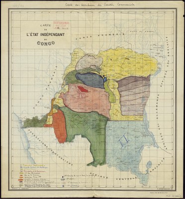 Map of colonial Africa